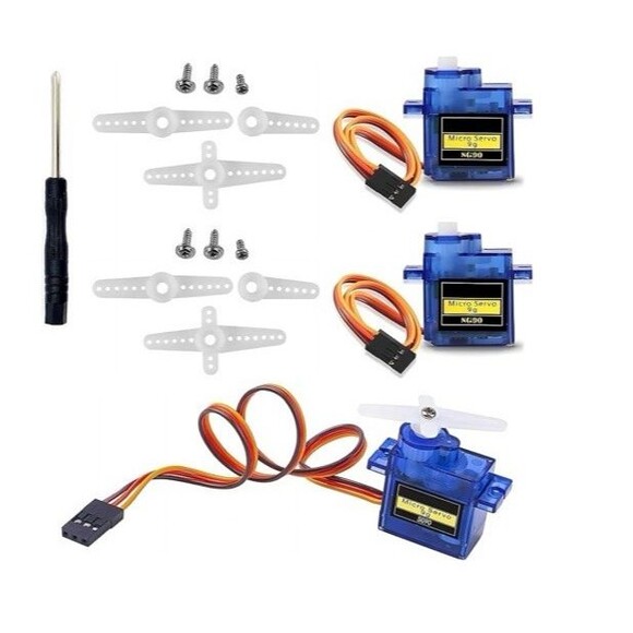 Wwzmdib SG90 Micro Servo Motor for Arduino Raspberry Pi DIY (3 Pcs) - Picture 1 of 7